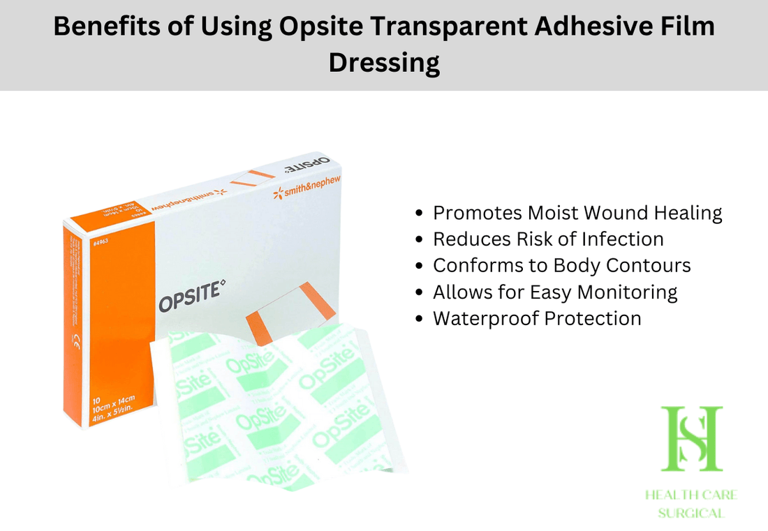 Benefits and Uses of Opsite Transparent Adhesive Film Dressing