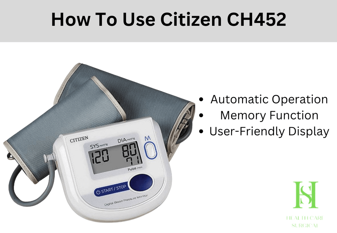 How To Use Citizen CH452
