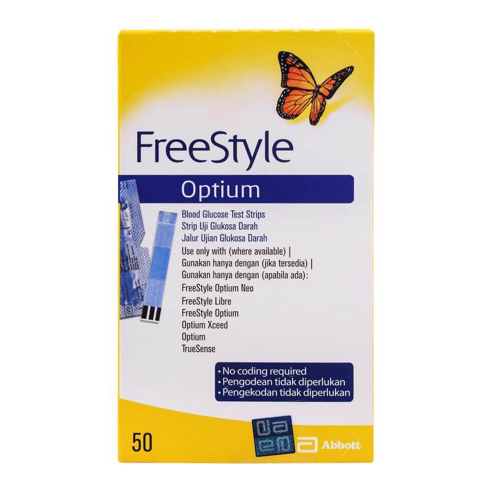 Optium Free Style 50 Strips