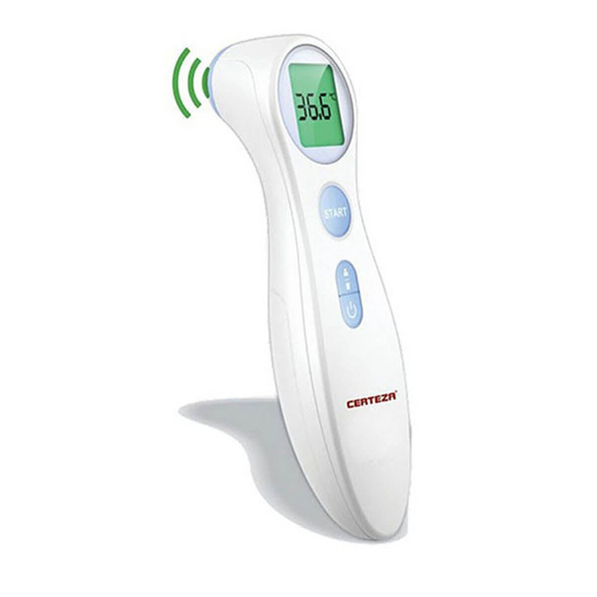 Certeza FT-710 Digital Non-Contact Infrared Thermometer - White