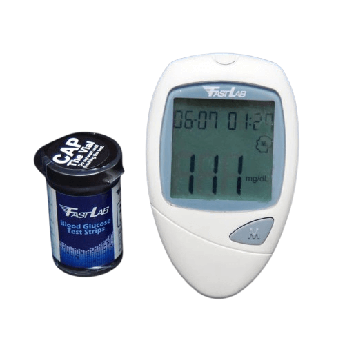 Fast Lab Turkey FastLab Blood Glucose Meter with 25 Strips