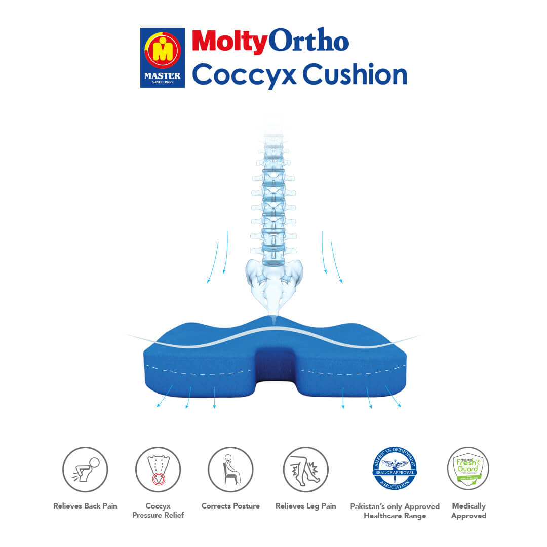 MoltyFoam Coccyx Cushion