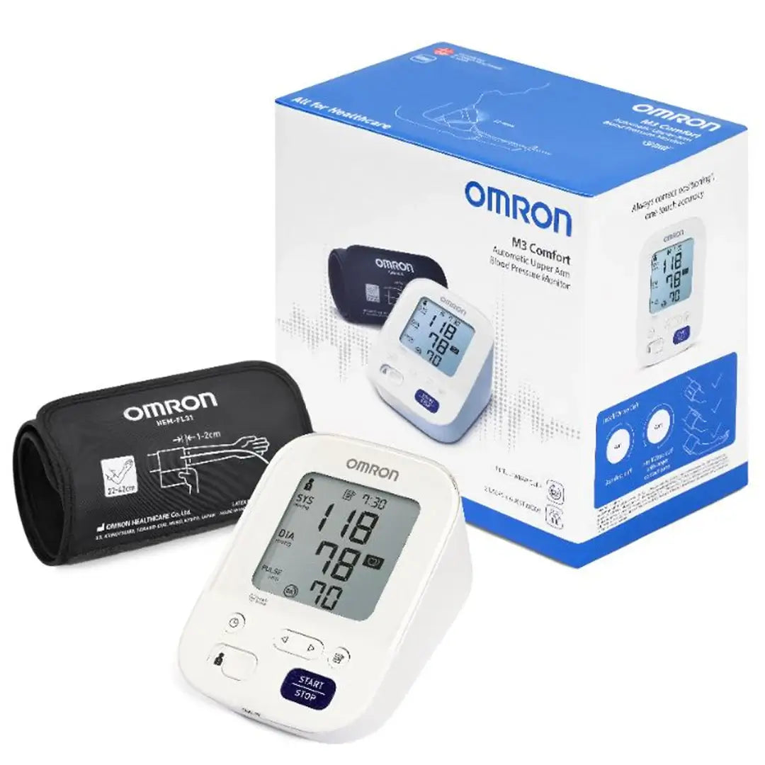 Omron M3 BP Monitor – Automatic, Accurate Upper Arm Blood Pressure Check