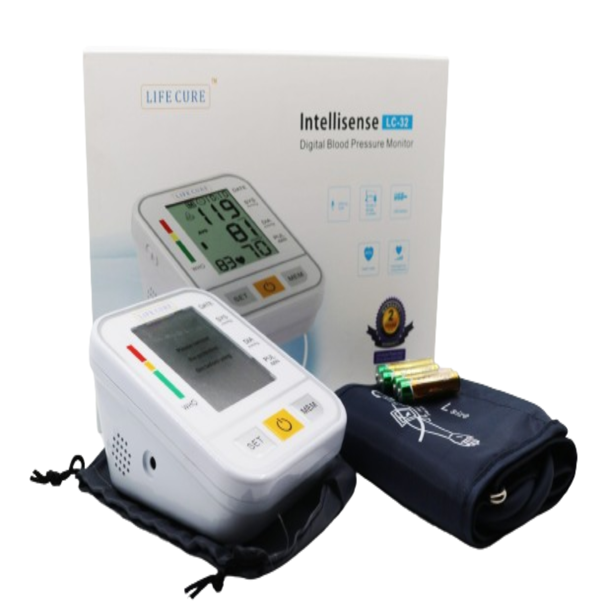 Digital Blood Pressure Arm-Type Life Cure LC-32