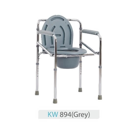 Portable toilet chair for adults and patients