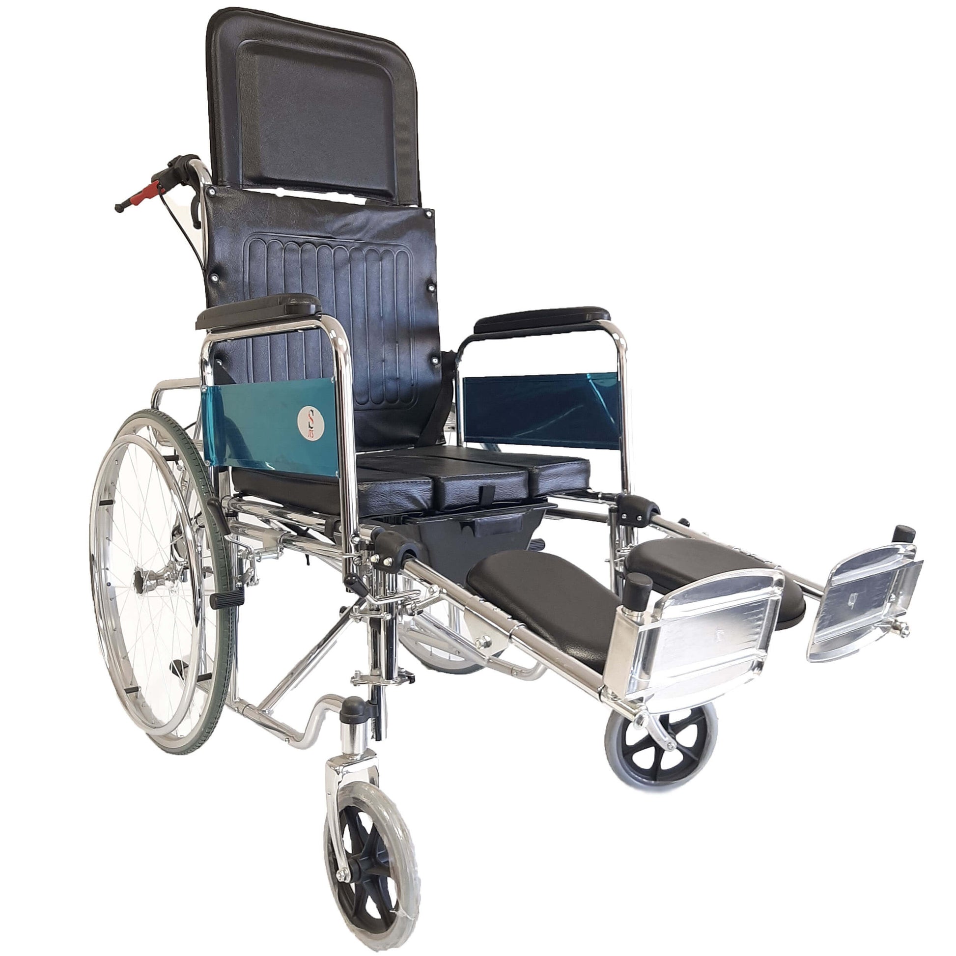 Reclining Commode Wheelchair GC608