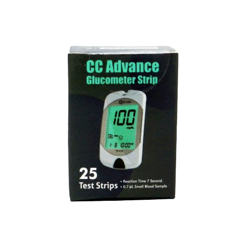 CC Advance TD-4116 Glucose Meter 25 Strips