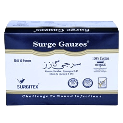 Surge Gauze Swab 10 Pcs Pack